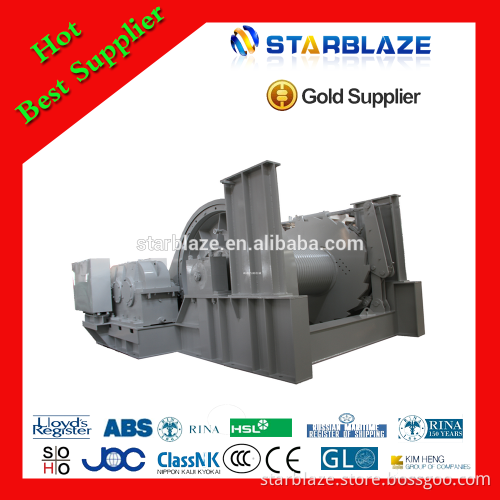 Hydraulic used high speed winch for ship